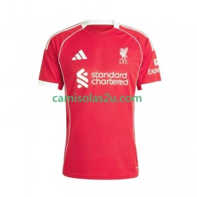 Camisolas de futebol Liverpool Equipamento Principal 2025/26 Manga Curta